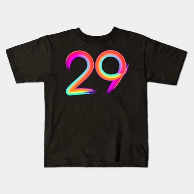 Brushed 29 Kids T-Shirt by MplusC